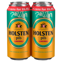 HOLSTEN PILS 4PK CAN PM 6.49 440ml