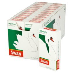Swan Menthol Extra Slim 120 Pre Cut Filter Tips
