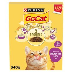 GO CAT TASTY DUCK & CHICKEN MIX 1+ PM 1.75 340g