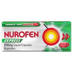 NUROFEN EXPRESS LIQUID CAPSULES 10pack