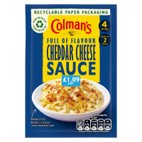 COLMANS SAUCE MIX CHEESE PM 1.09 40g