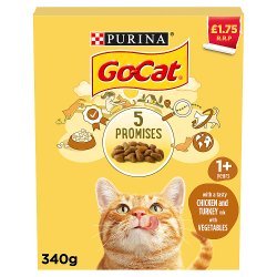 GO CAT TASTY CHICKEN & TURKEY 1+ PM 1.75 340g