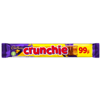 CADBURY CRUNCHIE CHOCOLATE BAR PM 99P 40g