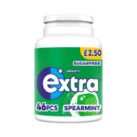 WRIGLEY EXTRA SPEARMINT BOTTLE PM 2.50 46 s