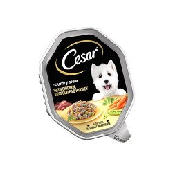 CESAR COUNTRY STEW CHICKEN & VEG IN GRAVY 150g
