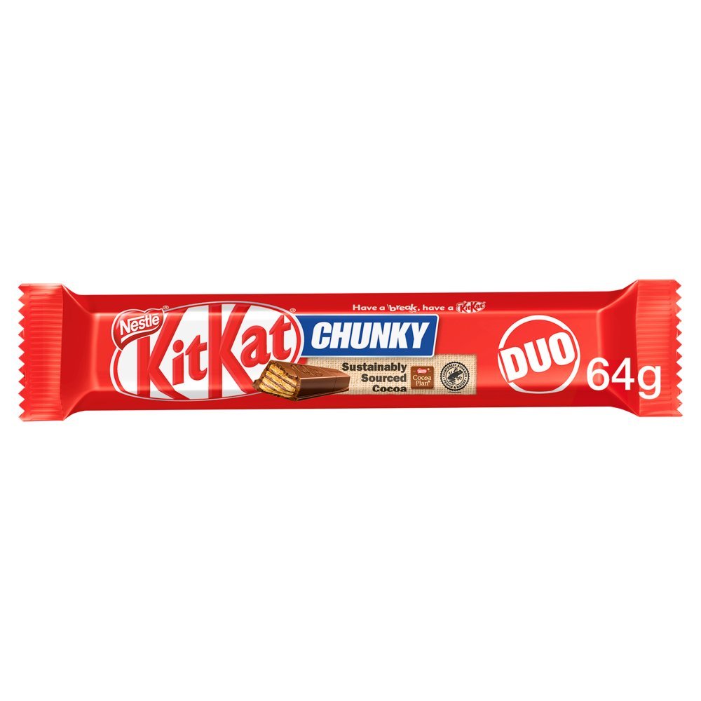 Kit Kat Chunky Duo Milk Chocolate Bar 64g