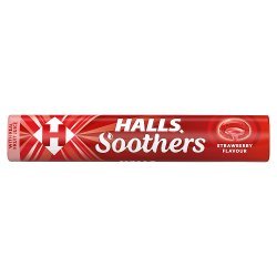 HALLS SOOTHERS STRAWBERRY 32g