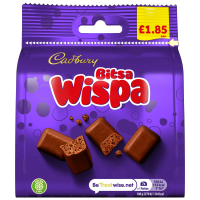 CADBURY BITSA WISPA CHOCOLATE BAG PM 1.85 85g
