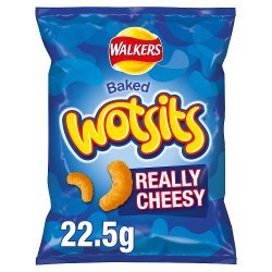 Walkers Wotsits Really Cheesy Snacks Crisps 22.5g