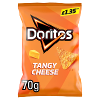 Doritos Tangy Cheese Tortilla Chips Crisps £1.35 RRP PMP 70g