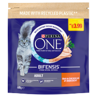 PURINA ONE ADULT CAT CHICKEN PM 3.99 600g