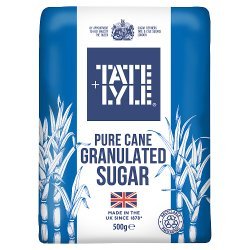 TATE & LYLE GRANULATED SUGAR 500g