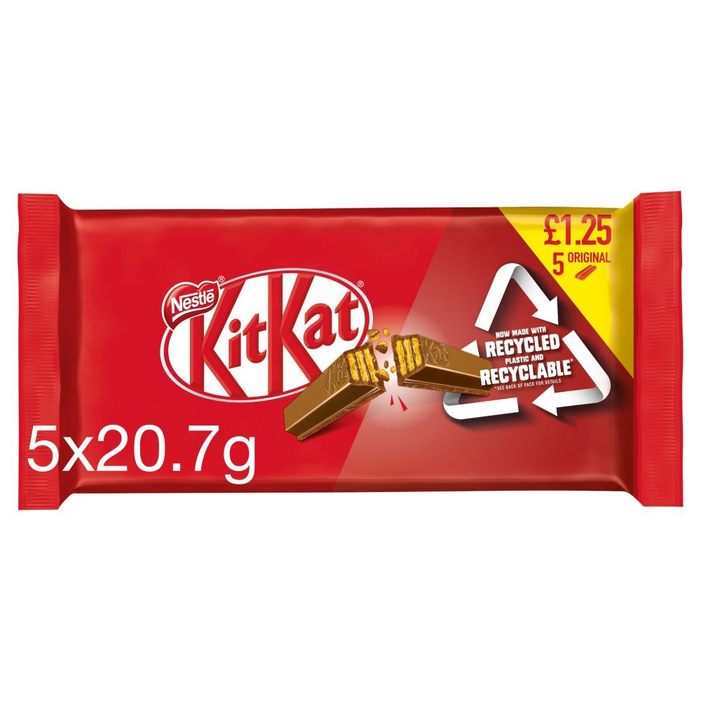 KIT KAT 2 FINGER 5 PACK PM 1.25 5pack