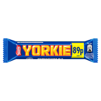 YORKIE MILK CHOCOLATE BAR PM 89P 46g