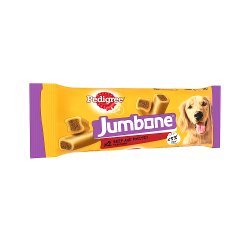 Pedigree Jumbone Adult Medium Dog Treat Beef & Poultry 2 Chews 180g