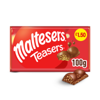 MALTESERS TEASERS CHOCOLATE BAR PM 1.50 100g