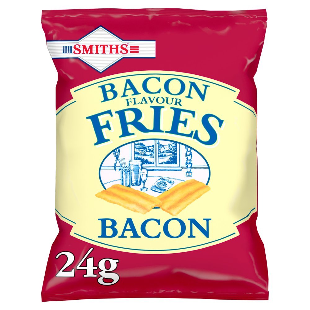 Smiths Bacon Fries Snacks Crisps 24g
