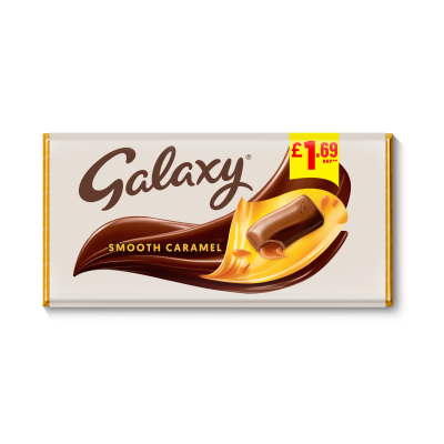 GALAXY CARAMEL CHOCOLATE BAR PM 1.69 135g