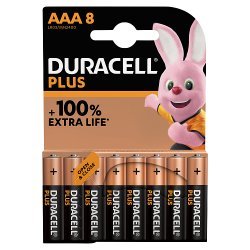 Duracell Plus AAA 8 Pack